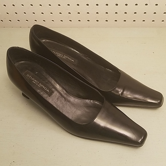 STUDIO SPIGA BLACK SHOES - Picture 7 of 8